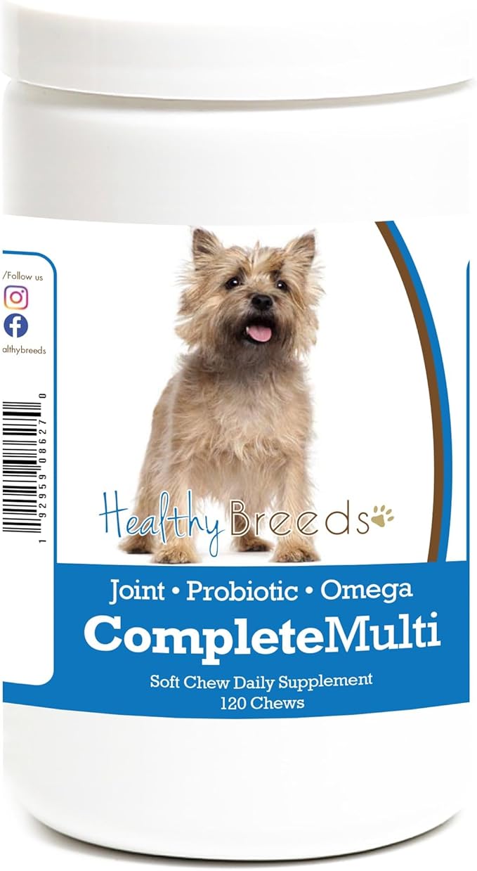 Healthy Breeds Cairn Terrier All in One Multivitamin Soft Chew 120 Count