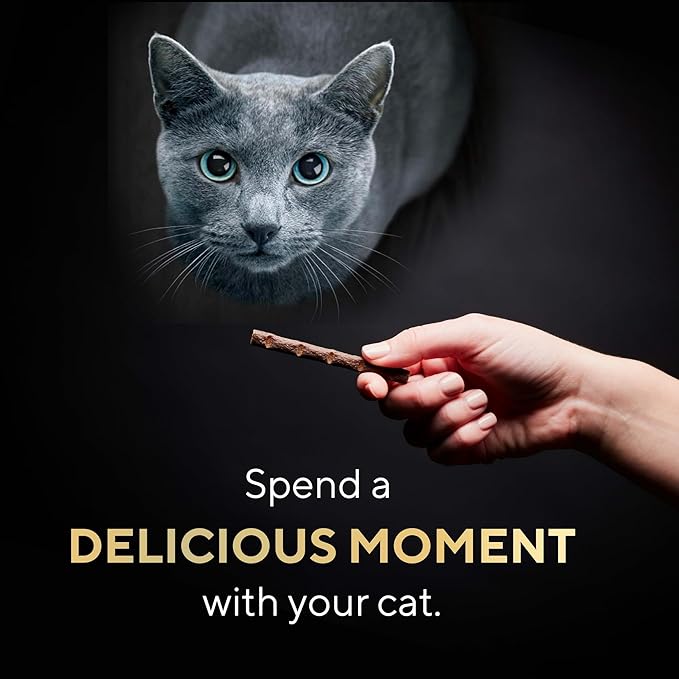 (5 Packs) Meaty Tender Sticks with Chicken Cat Treats - 0.7 Ounces (5 Treats) Made with No Corn Wheat Soy and No Artificial Flavors