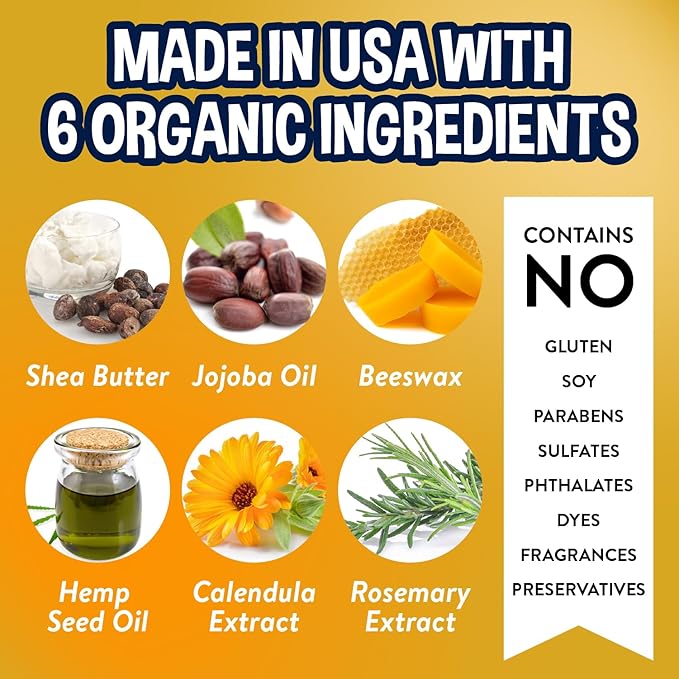 Bodhi Dog Paw Balm - Lick Safe - USDA Organic Paw Butter - Natural Paw Moisturizer Heals Dry Cracked Paw Pads - Winter Protection - Pet Paw Balm for Dogs &amp Animals & Pet Supplies - Better than Paw Cream Paw Wax (