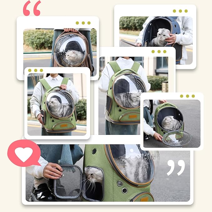Cat Carrier BackpackSpace Capsule Pet Backpack Carrier for Small Dogs and Animals & Pet SuppliesFoldable Dog Carrier with Front PocketAirline-ApprovedDesigned for TravelHiking Walking&ampOutdoor Use
