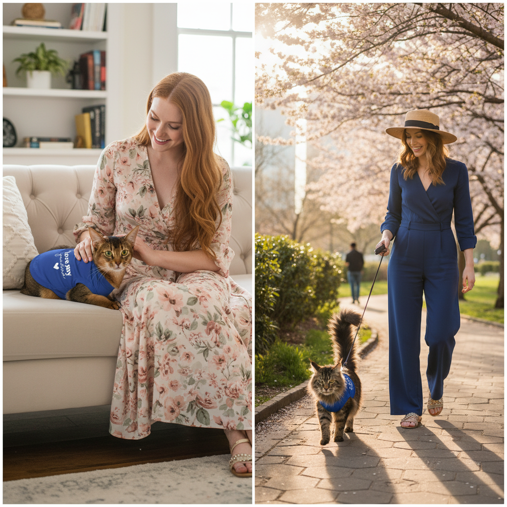 "Love My Grandma" Dog Tee Shirt (Royal Blue, X-Large, Code: 1340) | Sleeveless Gift for Mother's Day/Valentine's Day