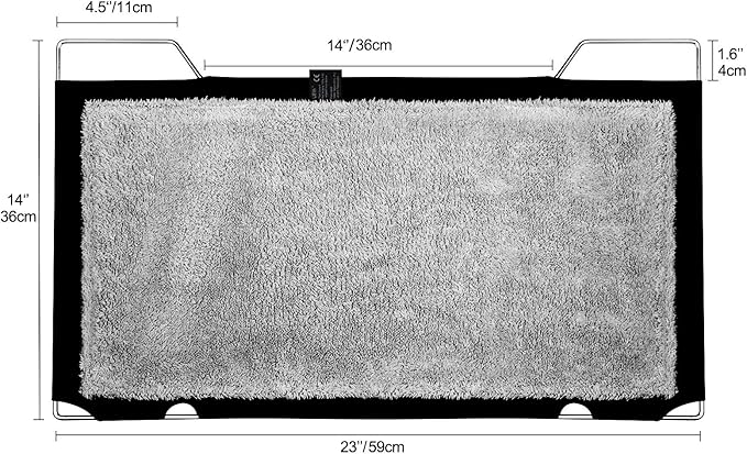 Cat Window Perch Folding Cat Hamock for Closing Curtain Up to 50lb Metal Frames Double Layers Window Bed Soft Mats Sunny Seat